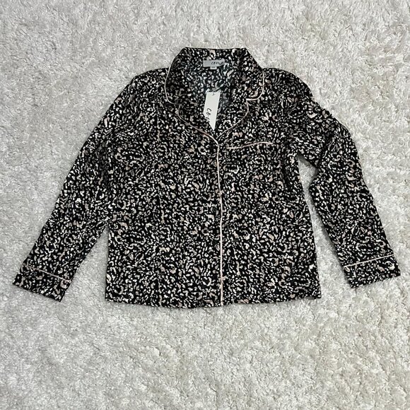 NWT - Women's Como Sleep Super Soft Pajama Top (Size S) - Picture 1 of 6